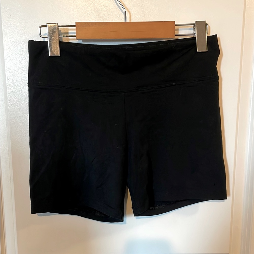 TNA Black Bike Shorts 5” inseam